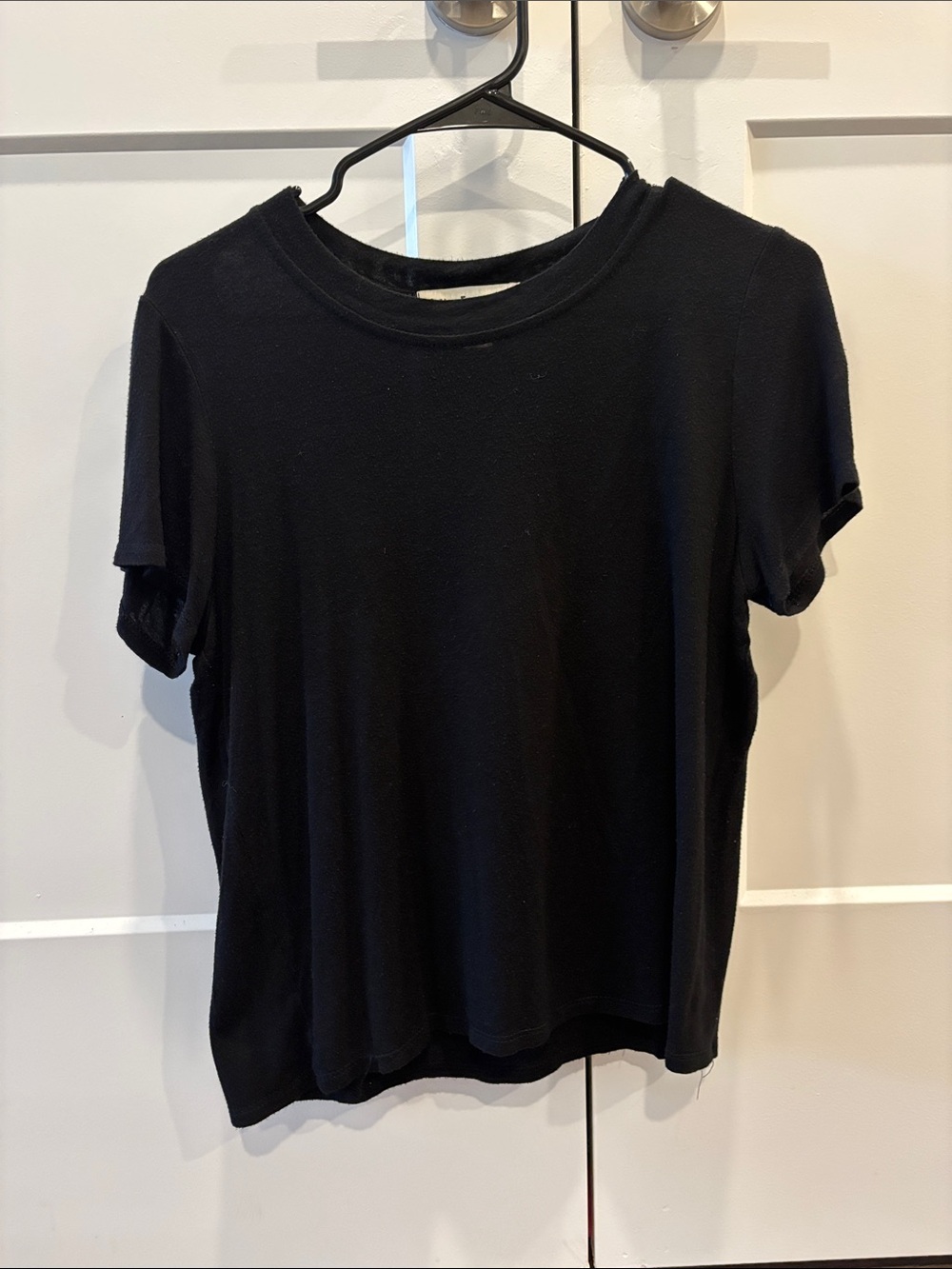 Black tee shirt